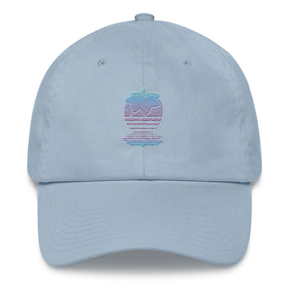 Sunset Strawberry Baseball Cap
