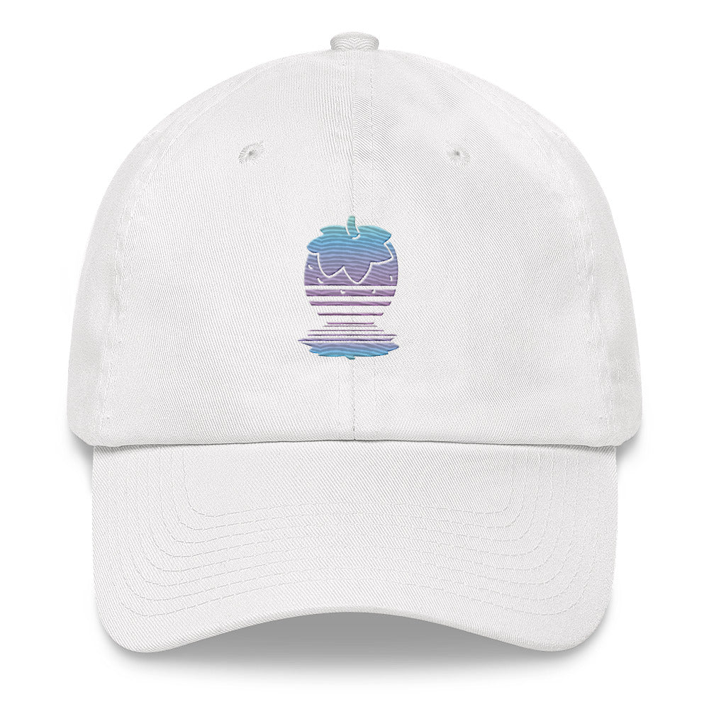 Sunset Strawberry Baseball Cap