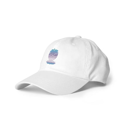 Sunset Strawberry Baseball Cap