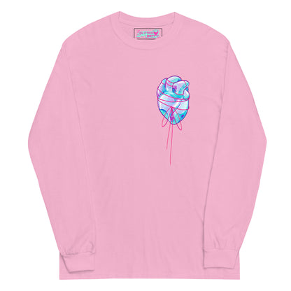 Glass Heart Long Sleeve T-Shirt