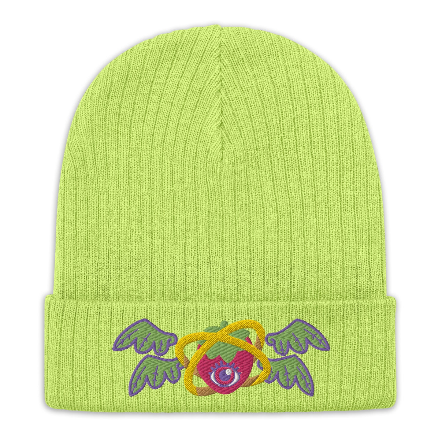 Strawberry Angel Knit Beanie
