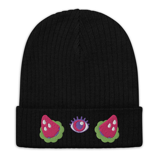 Strawberry Demon Knit Beanie