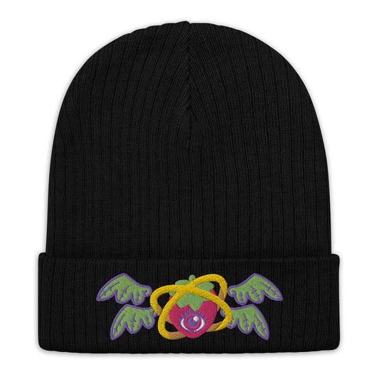 Strawberry Angel Knit Beanie