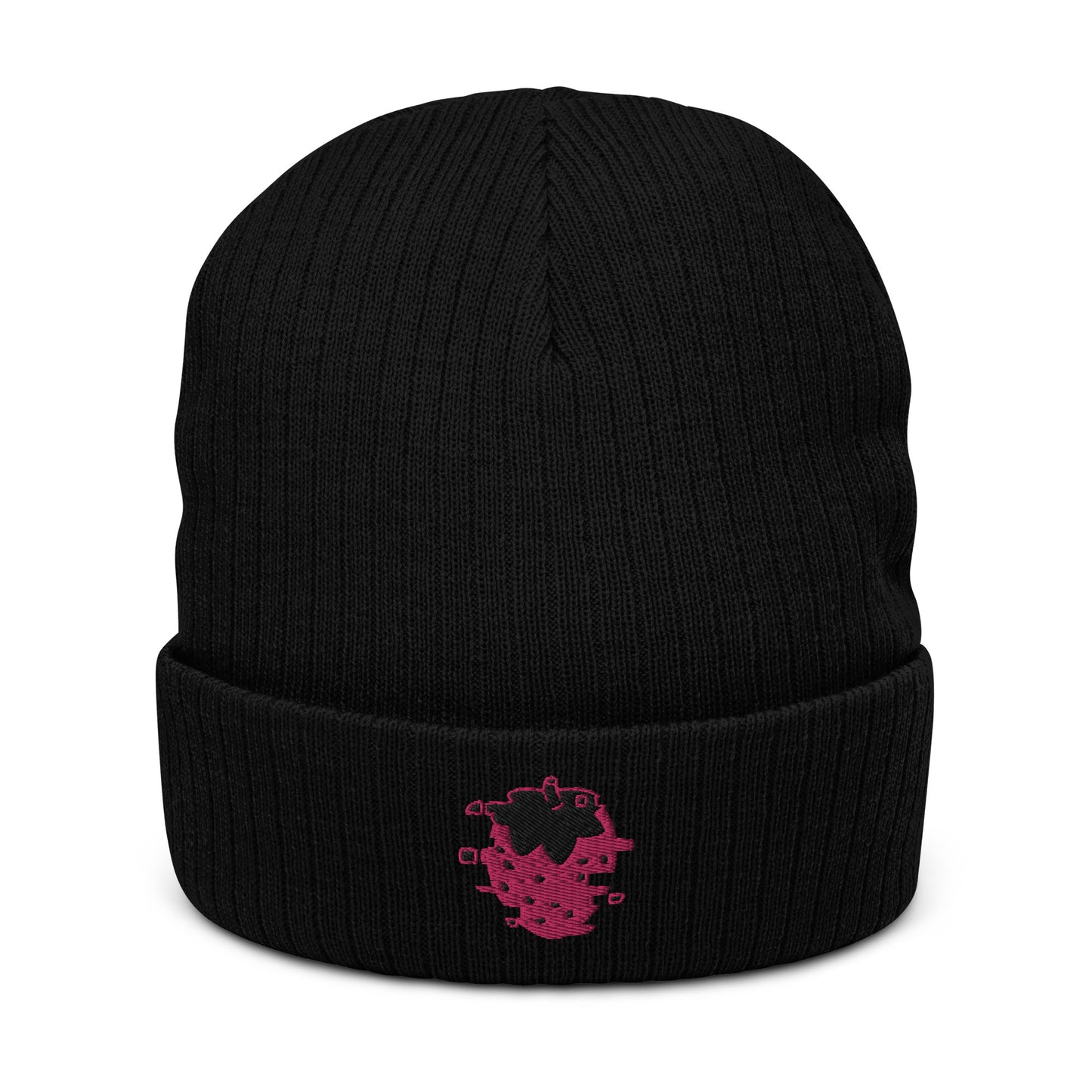 Glitch Strawb Knit Beanie