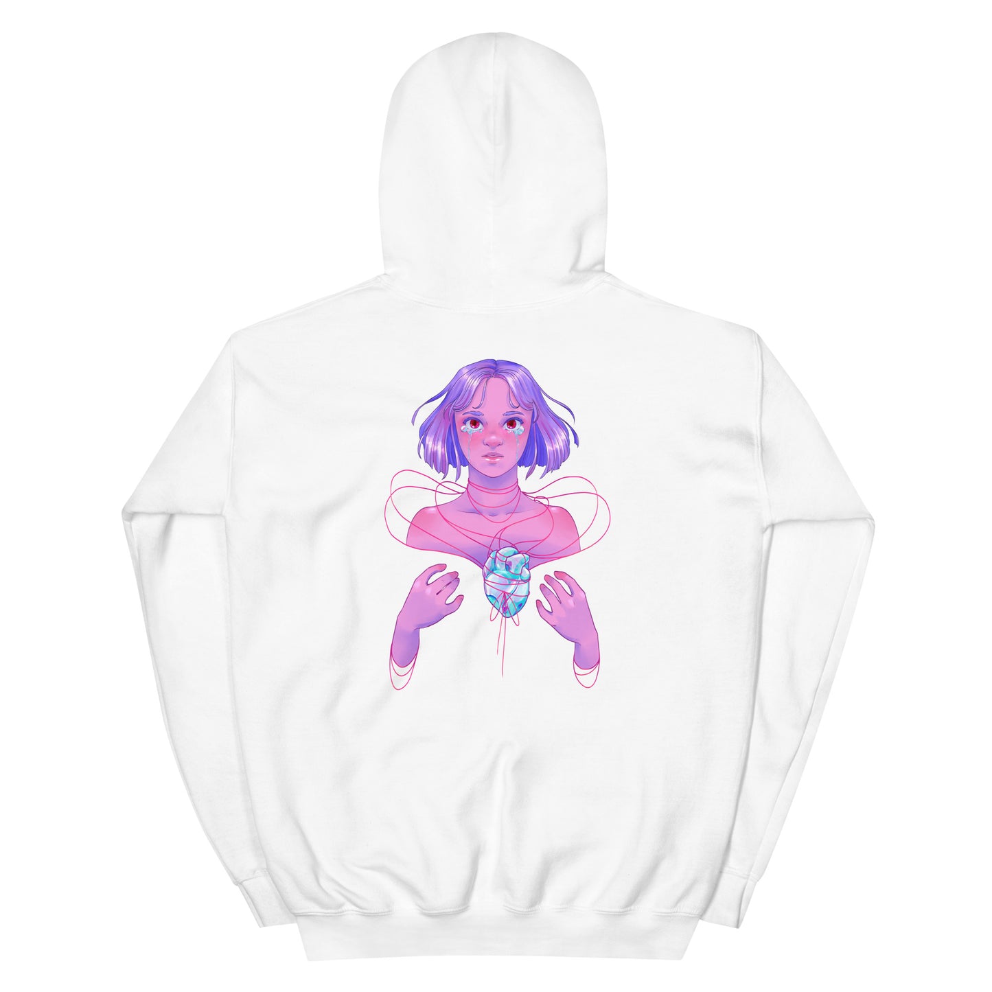 Glass Heart Pullover Hoodie