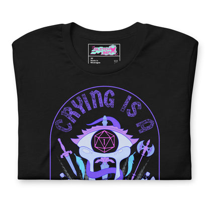 Crying Is A Free Action Short Sleeve T-Shirt