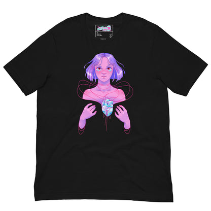 Glass Heart Short Sleeve T-Shirt