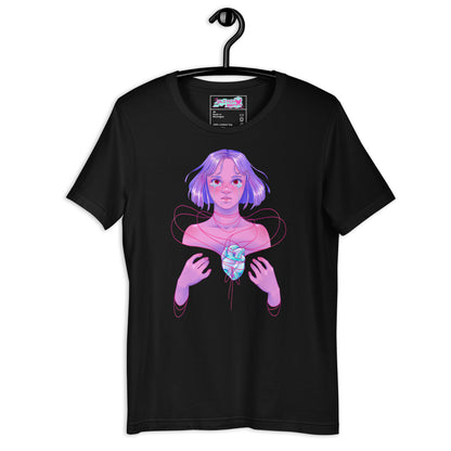 Glass Heart Short Sleeve T-Shirt