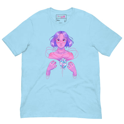 Glass Heart Short Sleeve T-Shirt