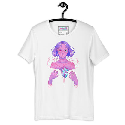 Glass Heart Short Sleeve T-Shirt